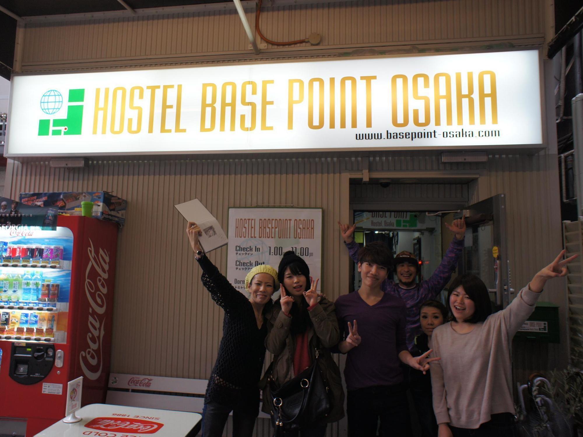 Hostel Base Point Osaka Buitenkant foto